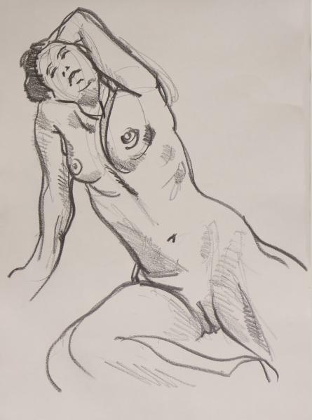 Nu - Crayon graphite 6B sur papier - 41x30cm .JPG