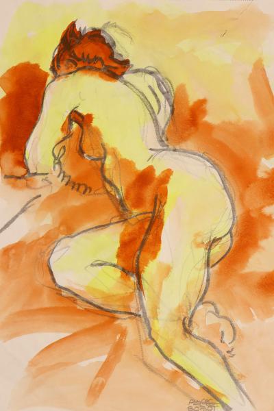 Nu couché - Mine de plomb et encres - 40x30cm.JPG
