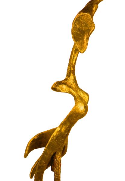 Femme oiseau - Bronze brossé - H 160cm (gros plan).JPG