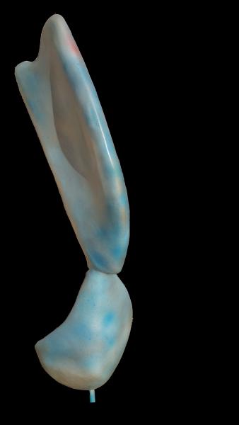 Guimbi Ouattara - Bronze peint et composite - H 110cm.JPG