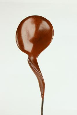 L'enfant - Bronze patiné orange - H 20cm.jpg