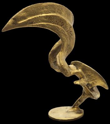 Martin pêcheur - Bronze frotté - H 20cm.jpg